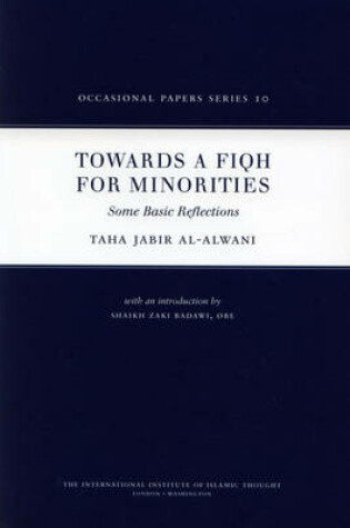 Cover of Towards a Fiqh for Minorities