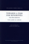 Book cover for Towards a Fiqh for Minorities