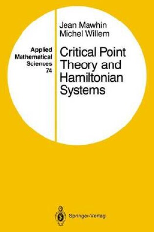 Cover of Critical Point Theory and Hamiltonian Systems