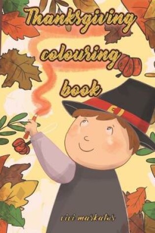 Cover of Thanksgiving colouring book