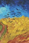 Book cover for Vincent Van Gogh Black Pages Sketchbook