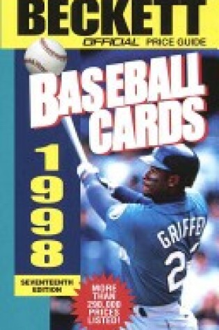 Cover of The Official 1998 Price Guide to Baseball Cards