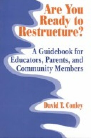 Cover of Are You Ready to Restructure?