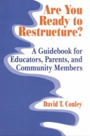 Book cover for Are You Ready to Restructure?