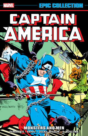 Book cover for Captain America Epic Collection: Monsters and Men