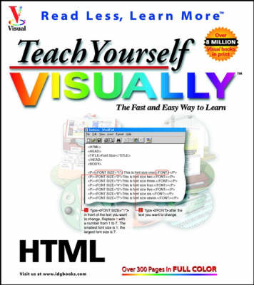 Cover of Teach Yourself HTML Visually