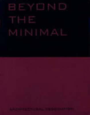 Book cover for Beyond the Minimal