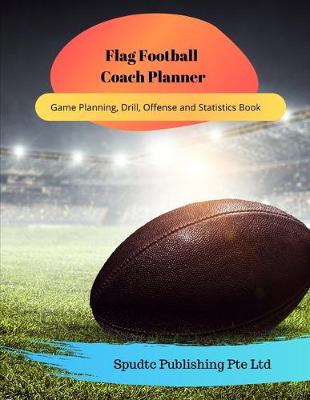 Book cover for Flag School Football Coach Planner