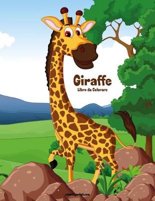 Cover of Giraffe Libro da Colorare 1