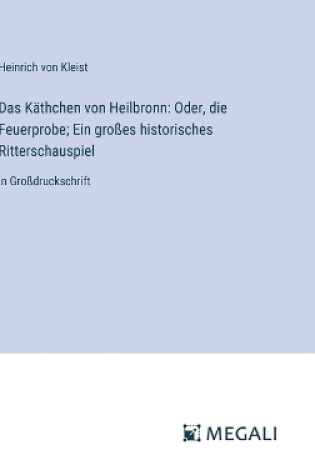 Cover of Das Käthchen von Heilbronn