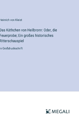 Book cover for Das Käthchen von Heilbronn