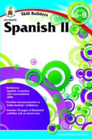 Cover of Spanish II, Grades 6 - 8