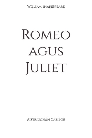 Cover of Romeo agus Juliet