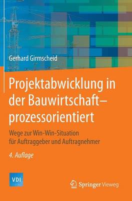 Cover of Projektabwicklung in Der Bauwirtschaft-Prozessorientiert