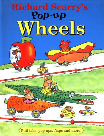 Book cover for Richard Scarry's Pop up Wheels