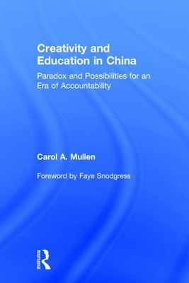 Cover of Creativity and Education in China