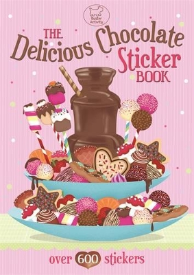 Book cover for Delicious Chocolate Sticker Book