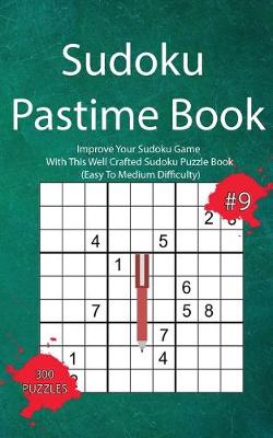 Book cover for Sudoku Pastime Book #9
