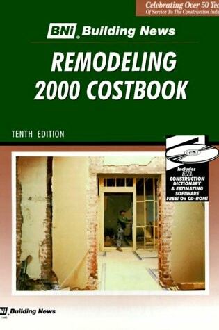 Cover of Building News Remodeling Costbook