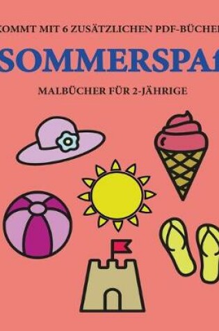 Cover of Malbücher für 2-Jährige (Sommerspaß)