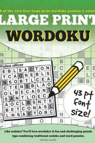 Cover of Large Print Wordoku