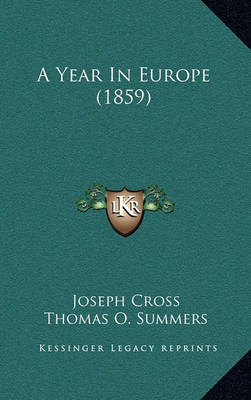 Book cover for A Year in Europe (1859)