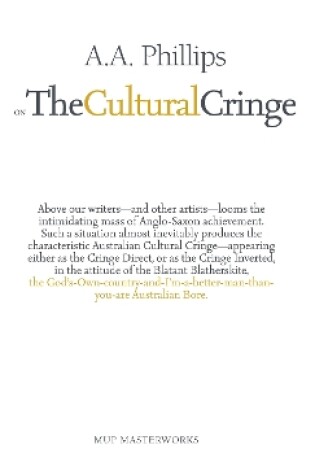 Cover of On The Cultural Cringe