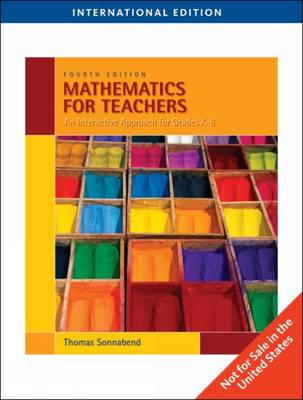 Book cover for Mathematics for Teachers