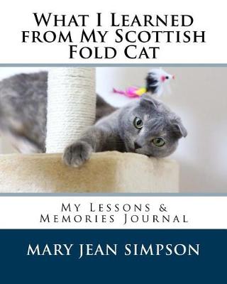 Book cover for What I Learned from My Scottish Fold Cat