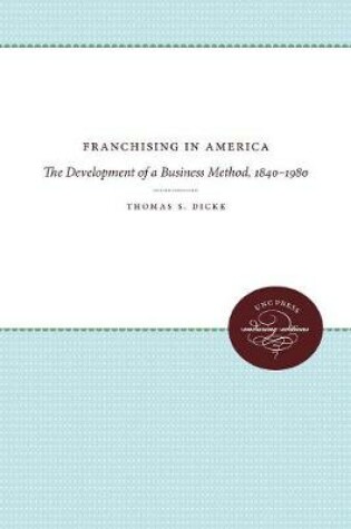 Cover of Franchising in America