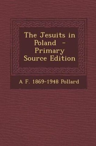 Cover of The Jesuits in Poland
