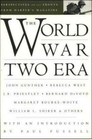 Cover of The World War II Era