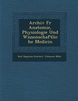 Book cover for Archiv Fur Anatomie, Physiologie Und Wissenschaftliche Medicin
