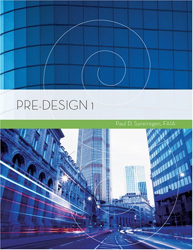 Book cover for Pre-Design 1