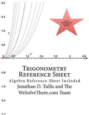 Book cover for Trigonometry Reference Sheet