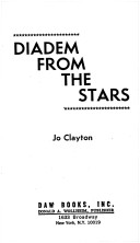 Book cover for Clayton Jo : Diadem 1: Diadem from the Stars