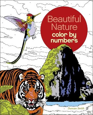 Book cover for Beautiful Nature Color by Numbers