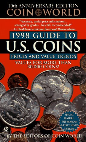 Book cover for 1998 Guide to U.S Coins Prices Values And Trends