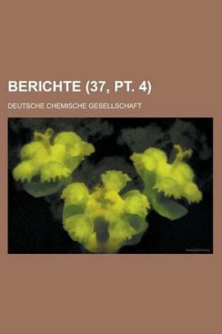 Cover of Berichte (37, PT. 4 )