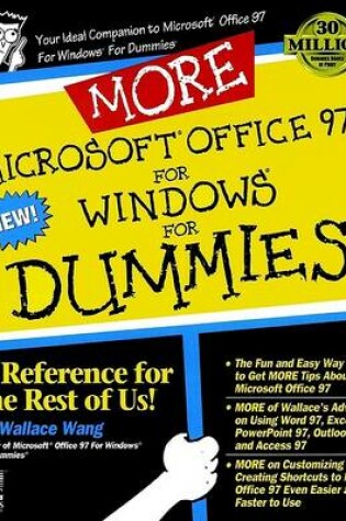 Cover of More Microsoft Office 97 for Windows For Dummies