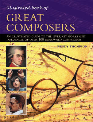 Book cover for Illustrated Book of Great Composers