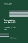 Book cover for Computation and Control II