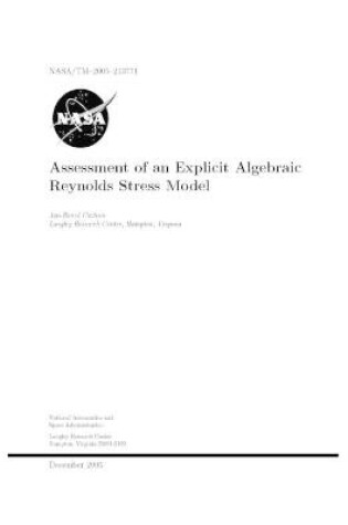 Cover of Assessment of an Explicit Algebraic Reynolds Stress Model