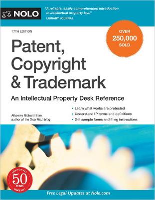 Cover of Patent, Copyright & Trademark