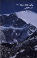 Cover of American Alpine Journal, 1992, Vol. 34