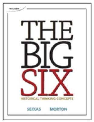 Book cover for The Big Six: Historical Thinking Concepts Student Book + DVD