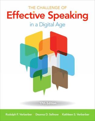 Book cover for The Challenge of Effective Speaking in a Digital Age