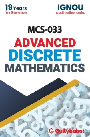 Cover of MCS-033 Advanced Discrete Mathematics