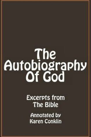 Cover of The Autobiography of God