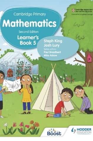 Cover of Cambridge Primary Mathematics Learner's Book 5 Second Edition